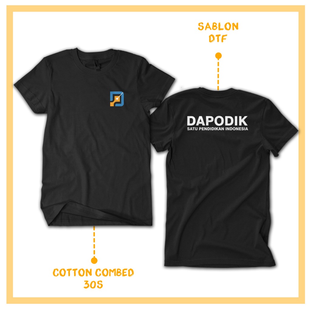 KAOS DISTRO Operator DAPODIK Sekolah PENDIDIKAN VIRAL TERLARIS NIDARSTORE