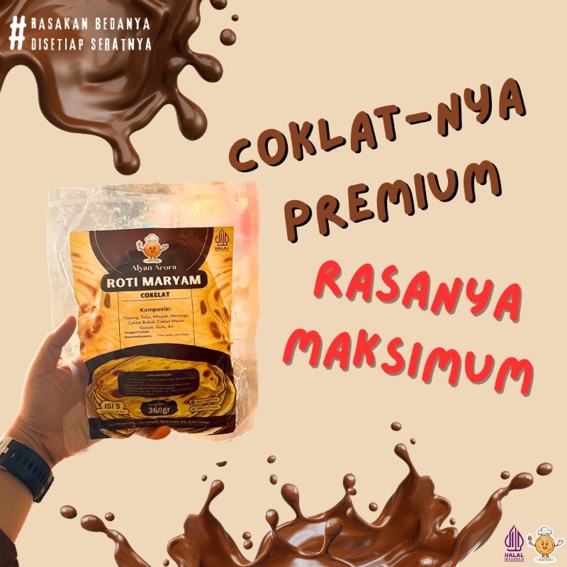 

ROTI MARYAM COKLAT / ROTI CANAI COKLAT / ROTI CANE COKLAT by ALYAN ARORA