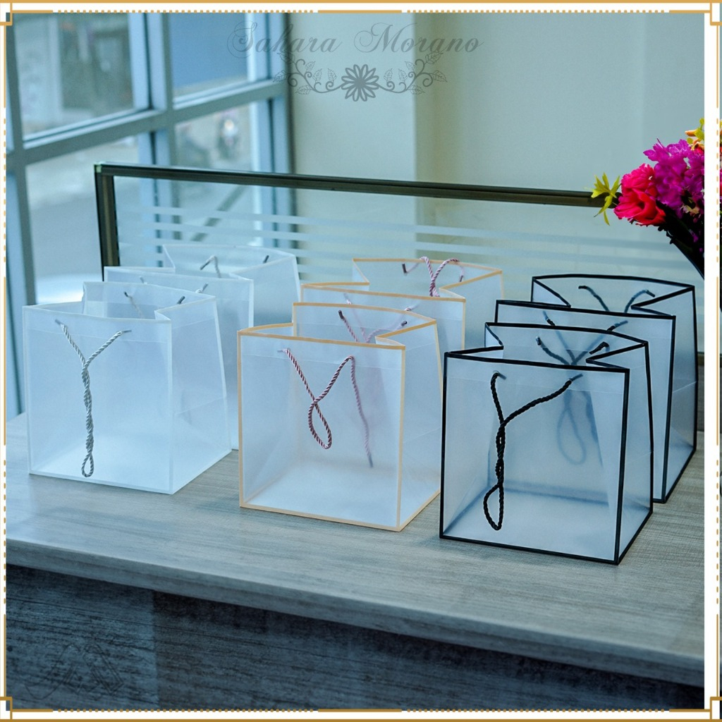 

Tas Mika Transparant Goodie Bag Hampers Tas Hadiah Tas Souvenir Shopping Bag Gift Bag