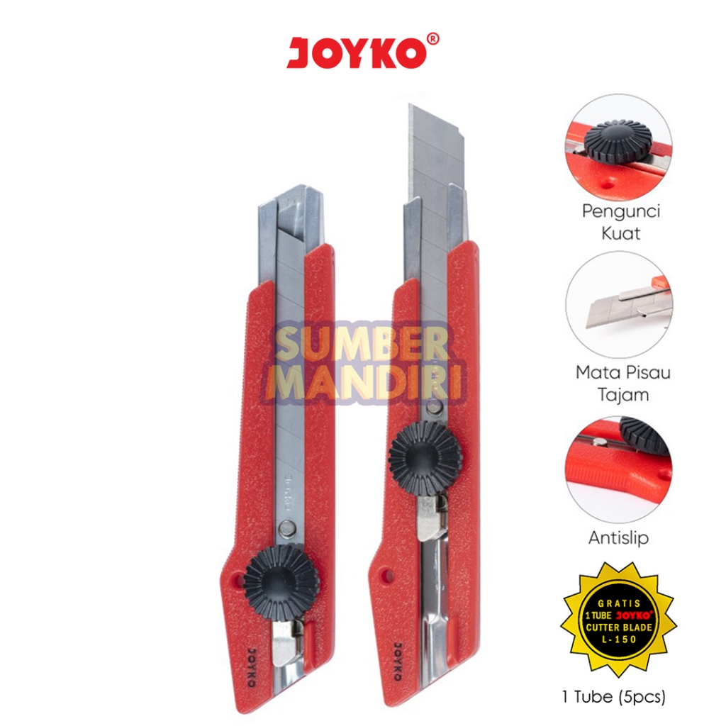 

Cutter Pemotong JOYKO L-500 Pisau [1 pcs]