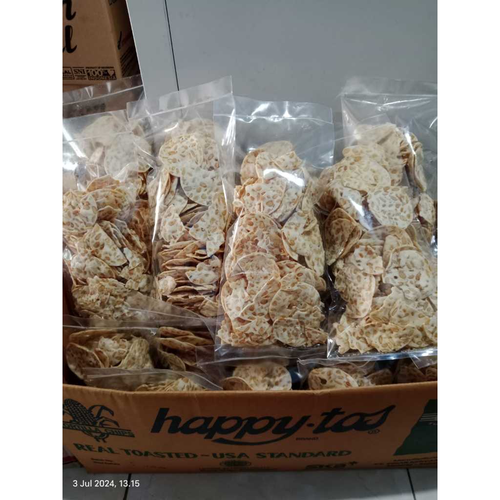 

AR Snack Keripik tempe sagu 150 gr