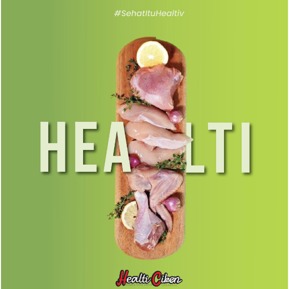 

RB HealTI CIKEN Healthy Chicken Ayam Sehat Probiotik Paha Bawah Halal 0,9-1 kg