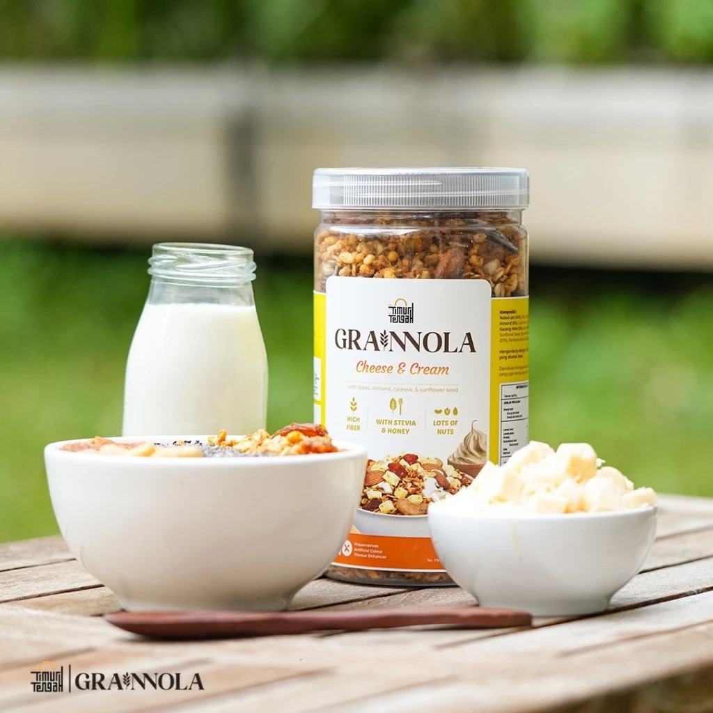 

Granola Timur Tengah - Grainnola All Varian Sarapan Sehat Rendah Kalori 500gr