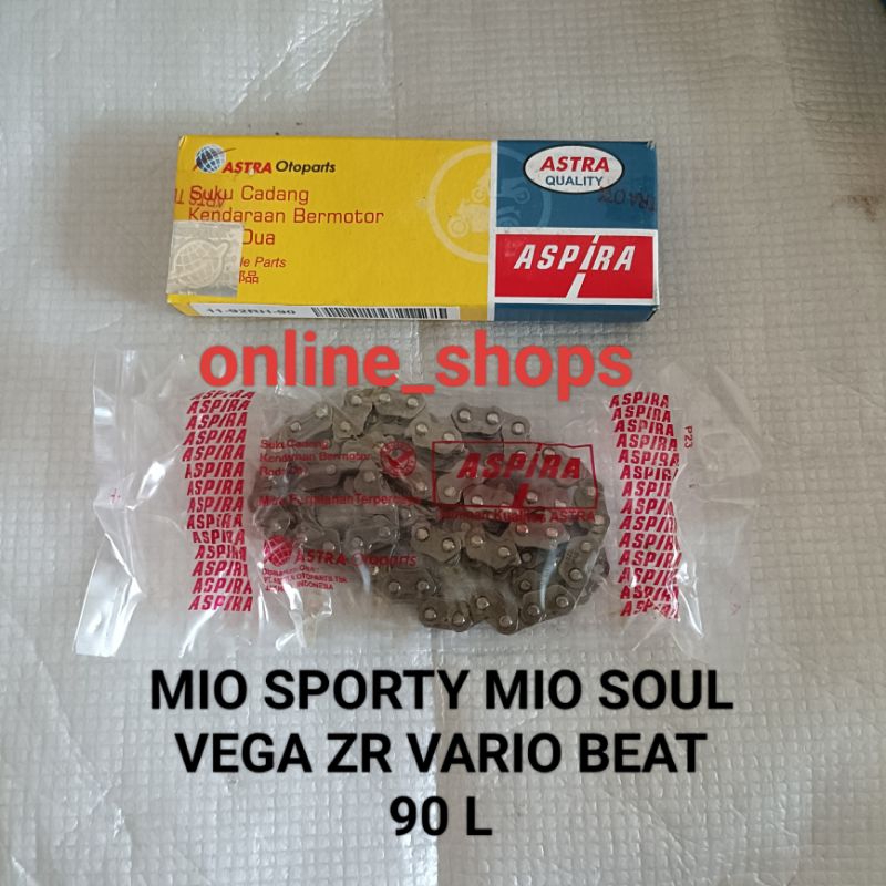 Rante teming rantai keteng kamprat mio sporty mio soul vega zr vario beat 90L ASPIRA