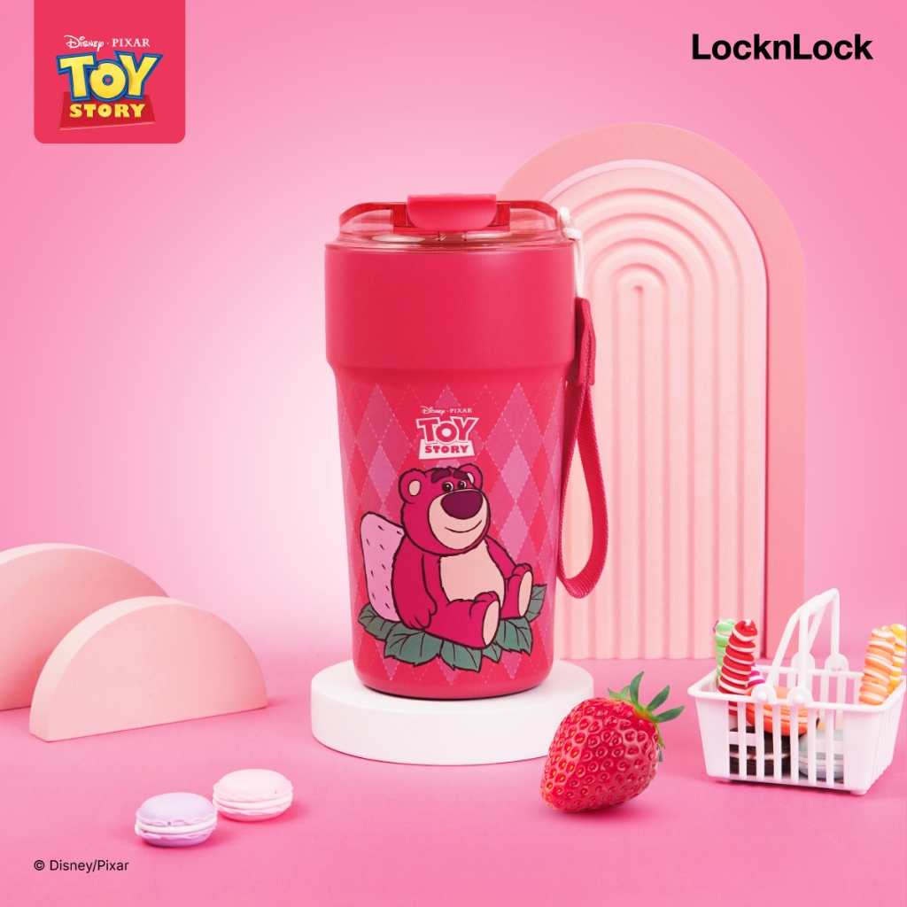 LocknLock Exclusive Metro Cafe Tumbler - Disney Pixar Toy Story - Lotso Edition