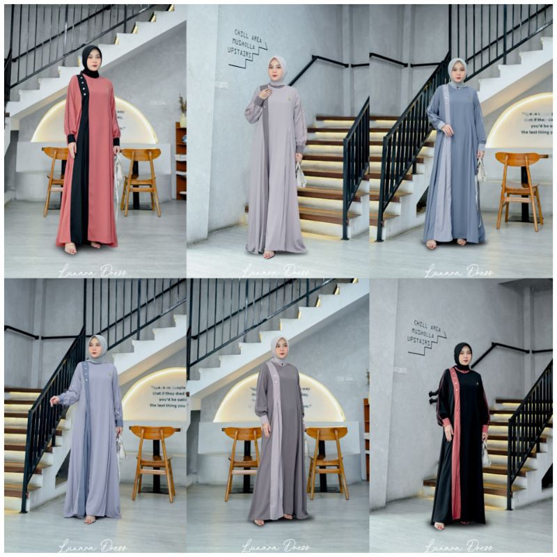 Gamis terbaru Lunara dress by faadiyah