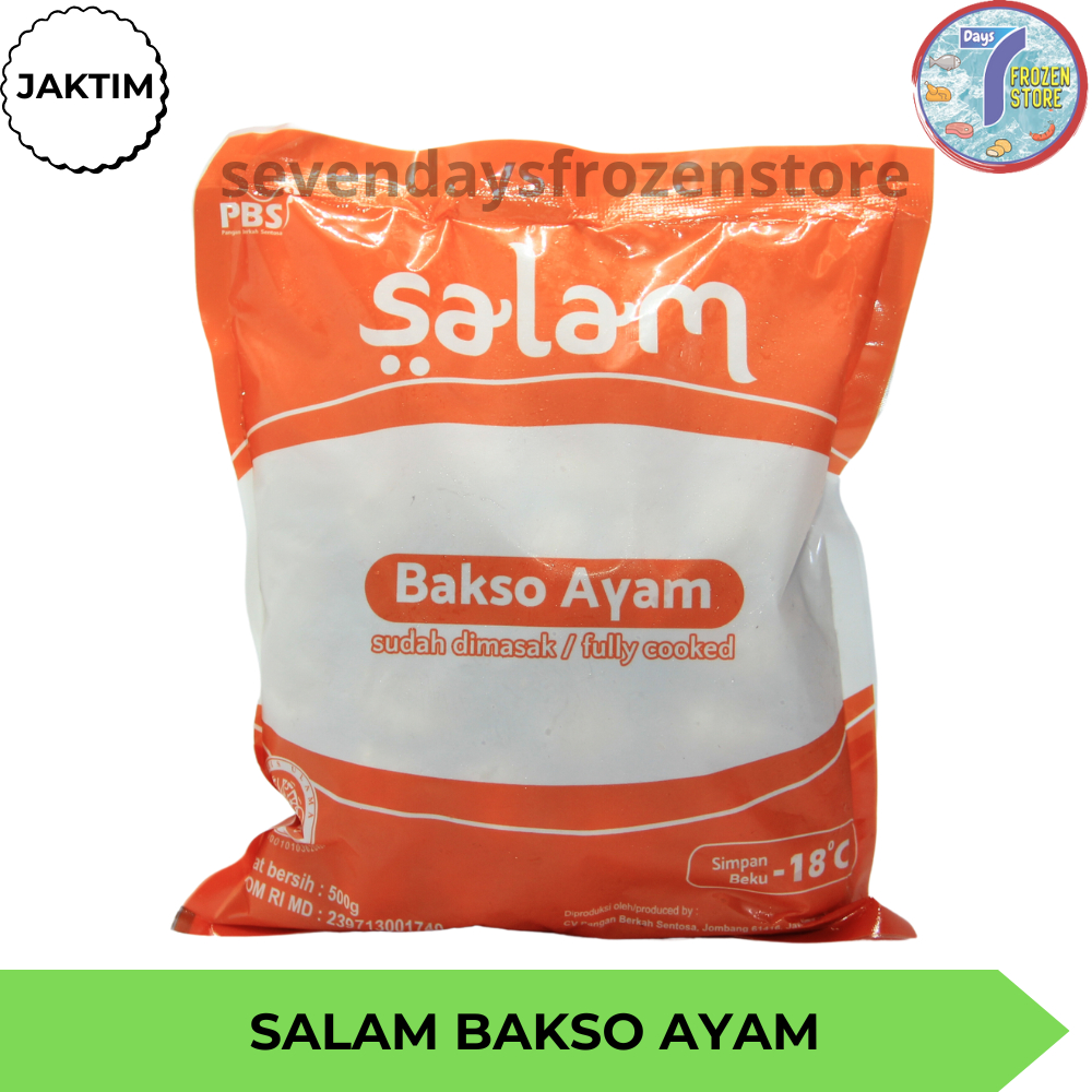 

Salam Bakso Ayam kemasan 500 gram