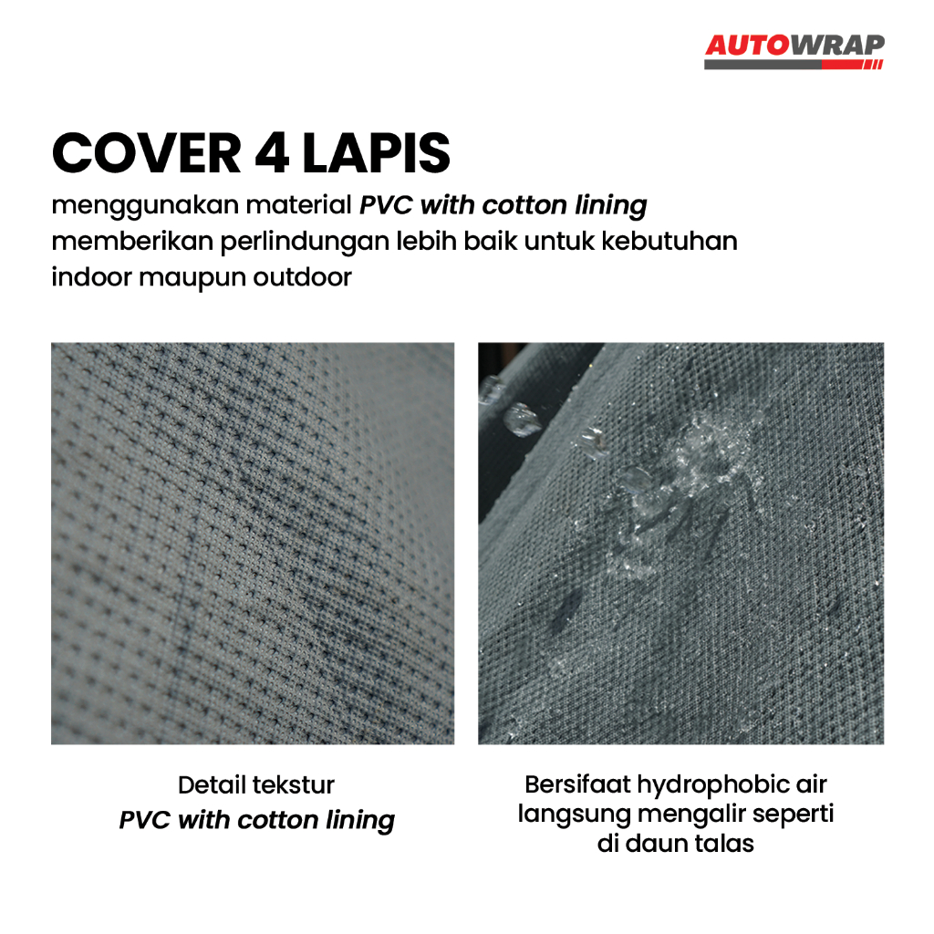 BEST SELLER OUTDOOR SARUNG COVER MOBIL NEW AVANZA 4 LAPIS TAHAN PANAS & TAHAN AIR SELIMUT PENUTUP