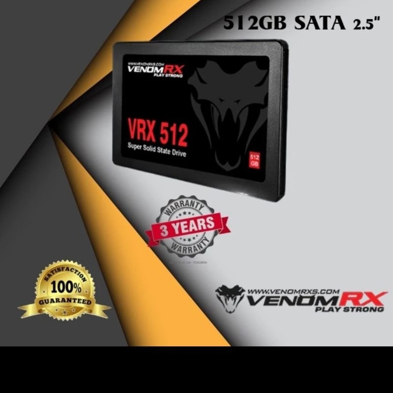 SSD VENOMRX 512GB SATA 2.5"