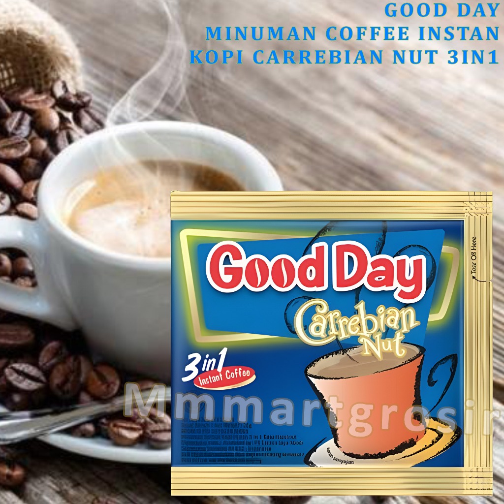 

Good Day / Minuman Coffee Instan / Kopi Carrebian Nut 3in1 / 10x20gr