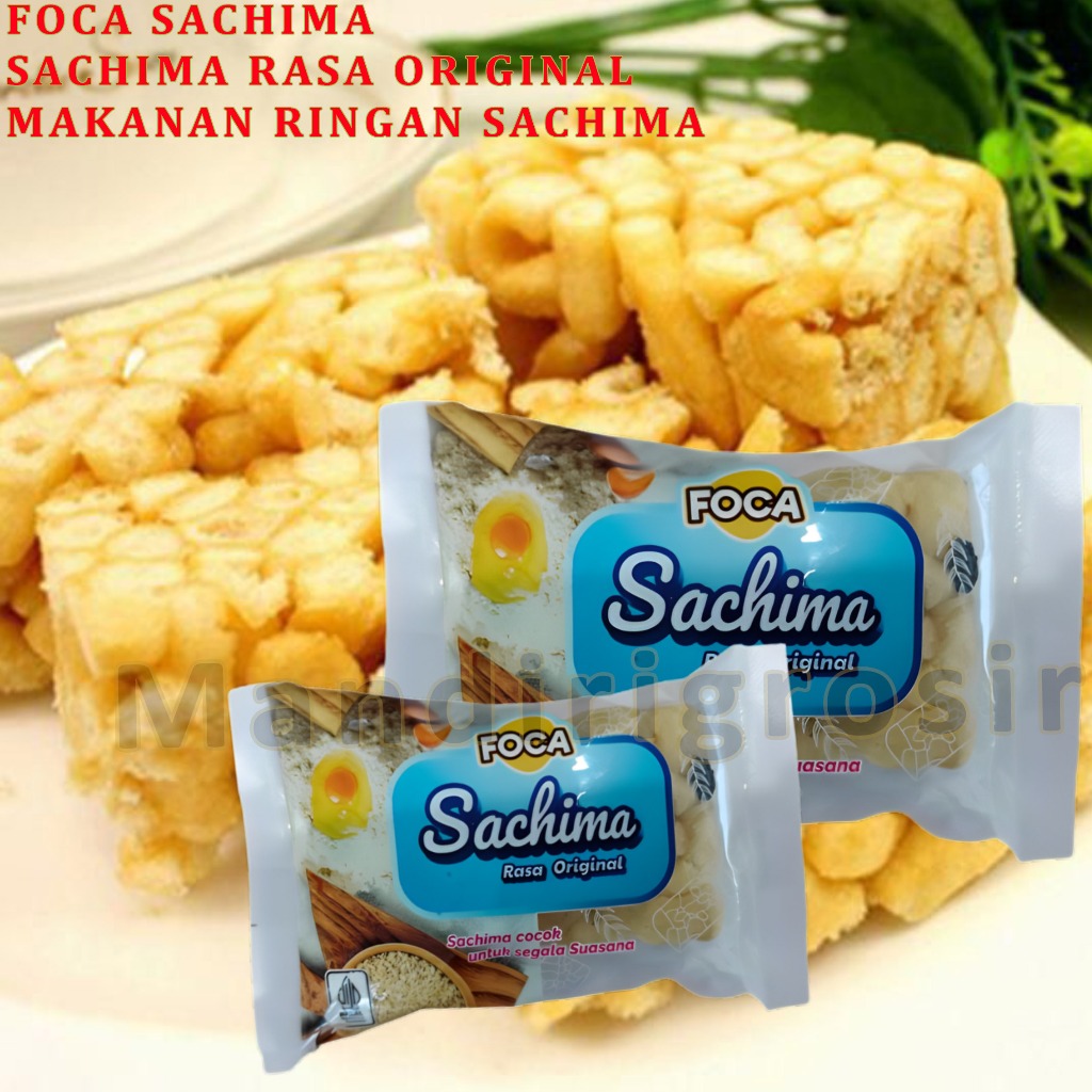 

Makanan Ringan Sachima * Foca Sachima * Sachima Rasa Original * 40gr 30pcs