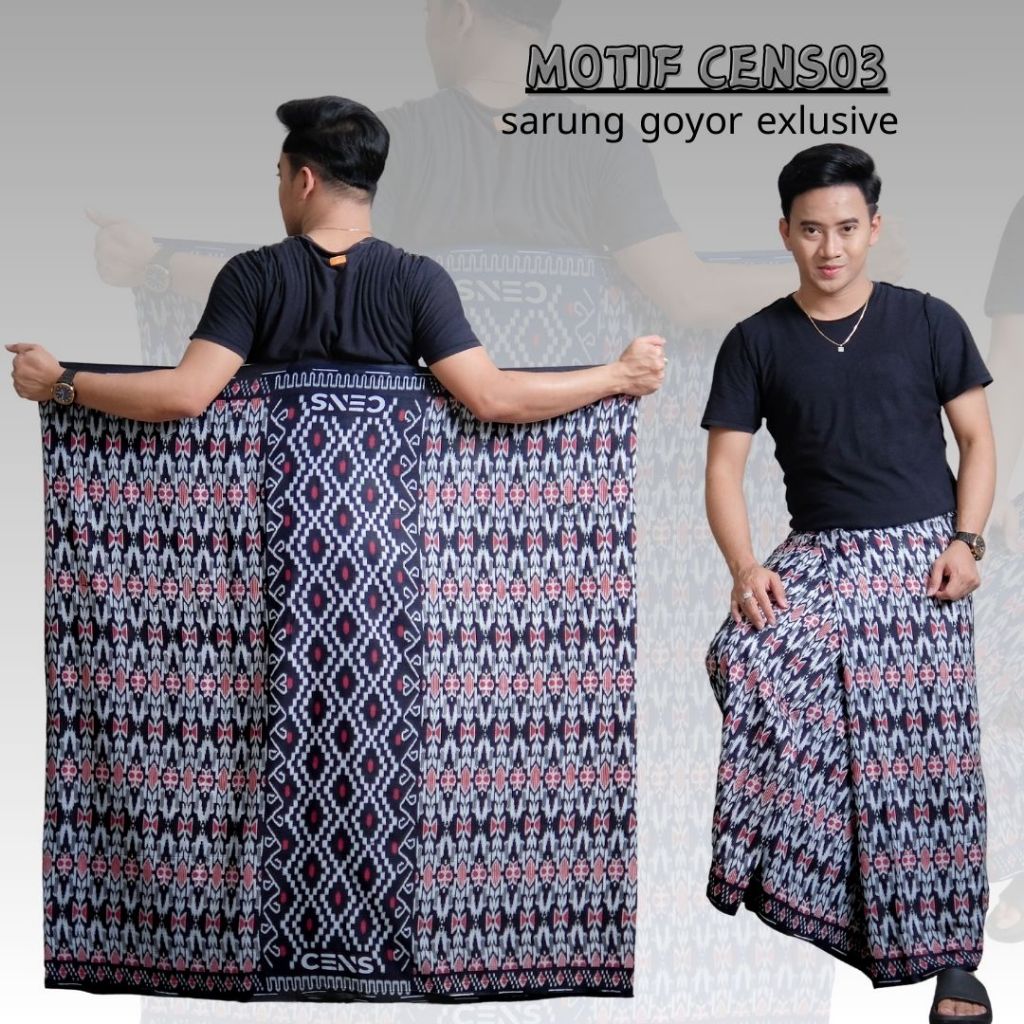 SARUNG GOYOR KING HUSEIN SARUNG GOYOR AZZAHIR SARUNG GOYOR BOTOL JAVA MOTIF AZZAHIR SARUNG GOYOR
