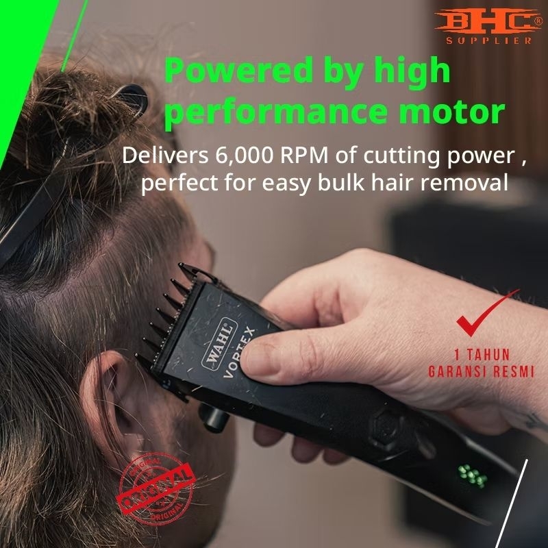 Wahl Vortex Original Hair Clipper Mesin Pencukur Rambut Garansi Resmi Mesin Cukur Tanpa Kabel Wirele