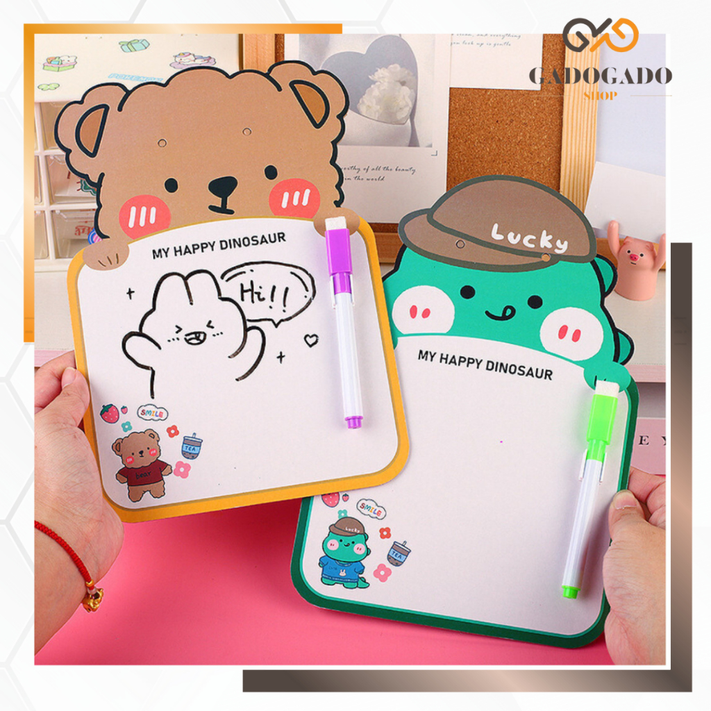 

GGS HL0669 Papan Tulis Cute Papan Tulis Karakter Anak Lucu Papan Tulis Belajar Menulis Murah Y1861