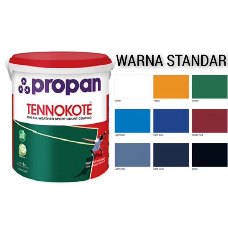 Tennokote cat Lapangan Propan 1 Kg