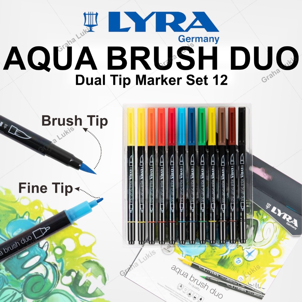 

Lyra Aqua Brush Duo Set 12