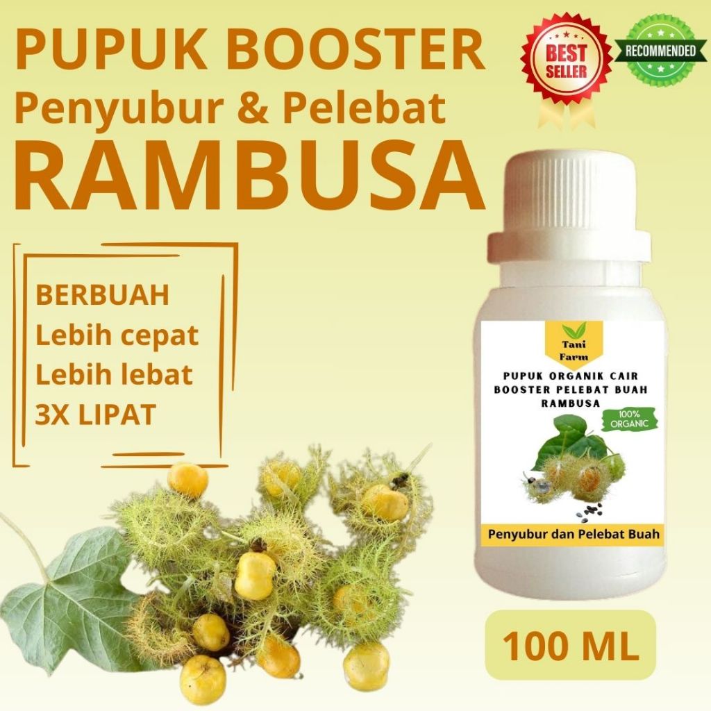 Pupuk Organik Cair / Pupuk Rambusa / Pupuk Pelebat Rambusa / Pupuk Booster Rambusa