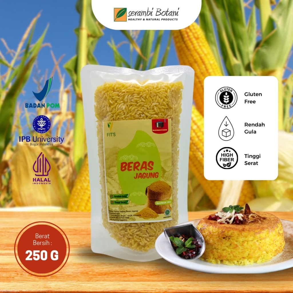 

Beras Jagung Diet Organik Analog 250g