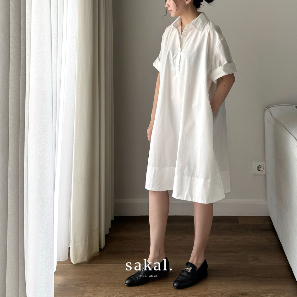 D3v SAKAL Short Sleeve Mini Dress