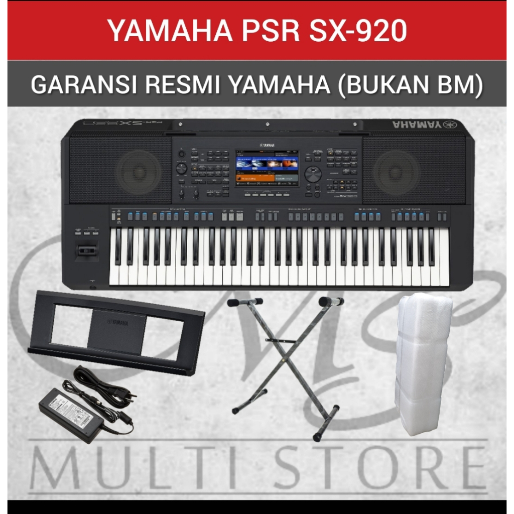 KEYBOARD YAMAHA PSR SX920 - SX-920 - SX 920 - SX920 - GARANSI 1 TAHUN
