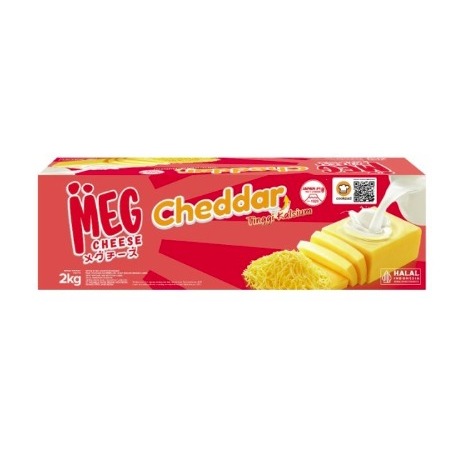 

Keju Meg Cheddar MERAH 2kg