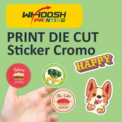 

Stiker Cromo Die Cut (Label Makanan)