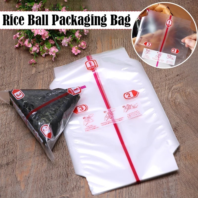 Onigiri Wrapper 100 Lembar Segitiga Nori Wrapper Onigiri Rumput Laut Nori Wrap Seaweed
