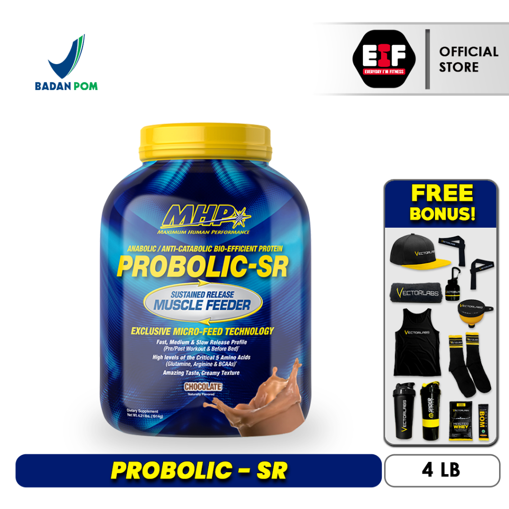 MHP PROBOLIC SR 4 LB LBS PROBOLIC-SR 4LB 4LBS MAXIMUM HUMAN PERFORMANCE WHEY PROTEIN SUPLEMEN FITNES