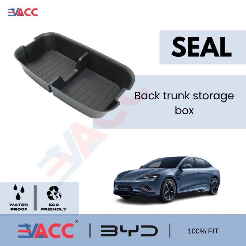 Aksesoris Mobil BYD Seal: Kotak Penyimpanan Bagasi Tahan Air dan Mudah Dibersihkan