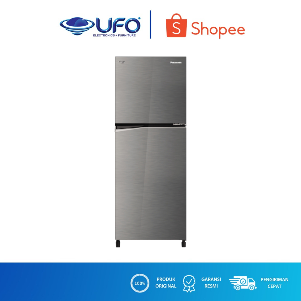 PANASONIC Kulkas 2 Pintu 196 L NRBB200VH