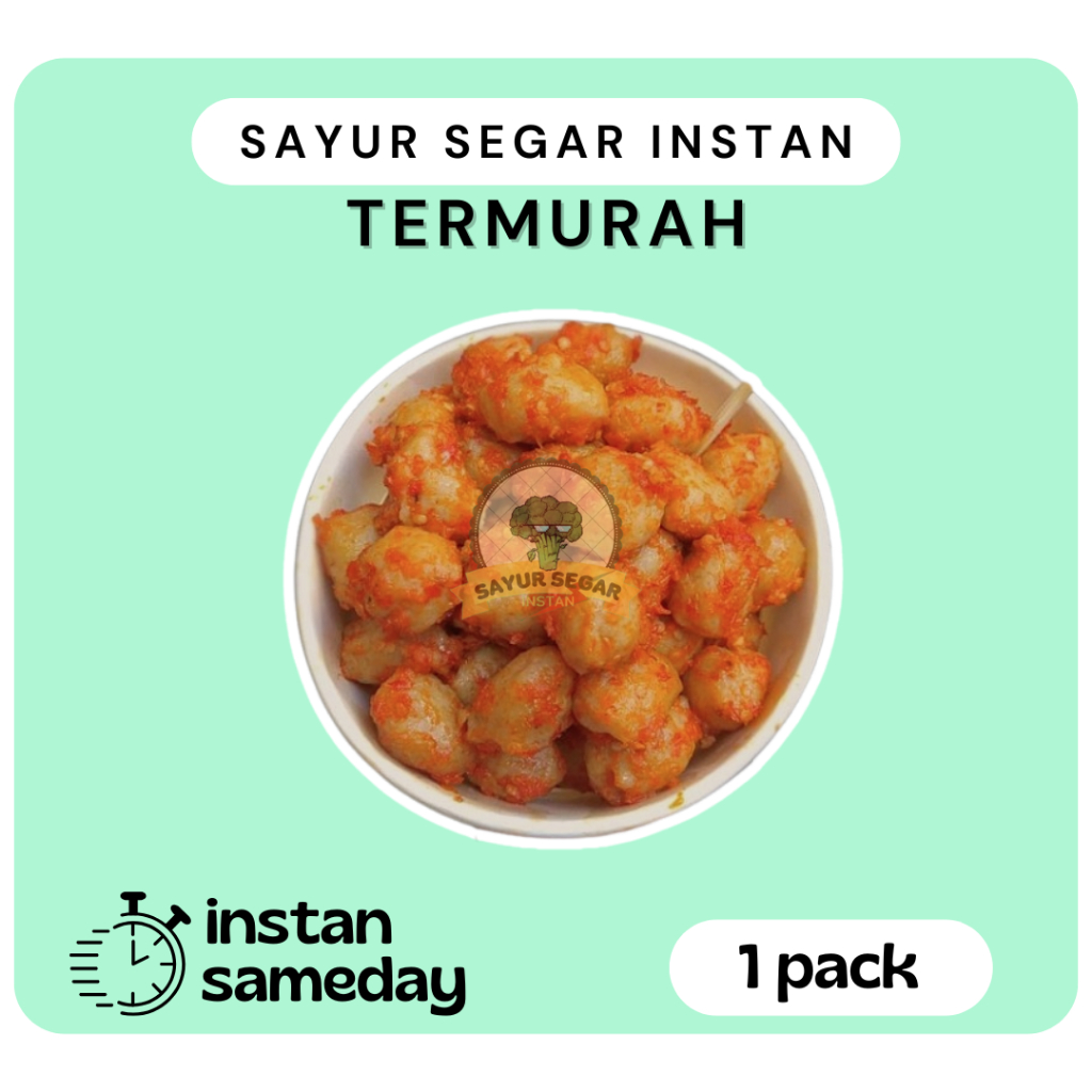 

Bakso Kerikil Ayam Balado Siap Makan - Sayur Segar Instan
