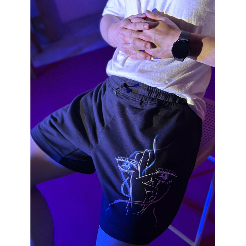 Celana Anime Jujutsu Kaisen Gojo : Muryokusho Shorts