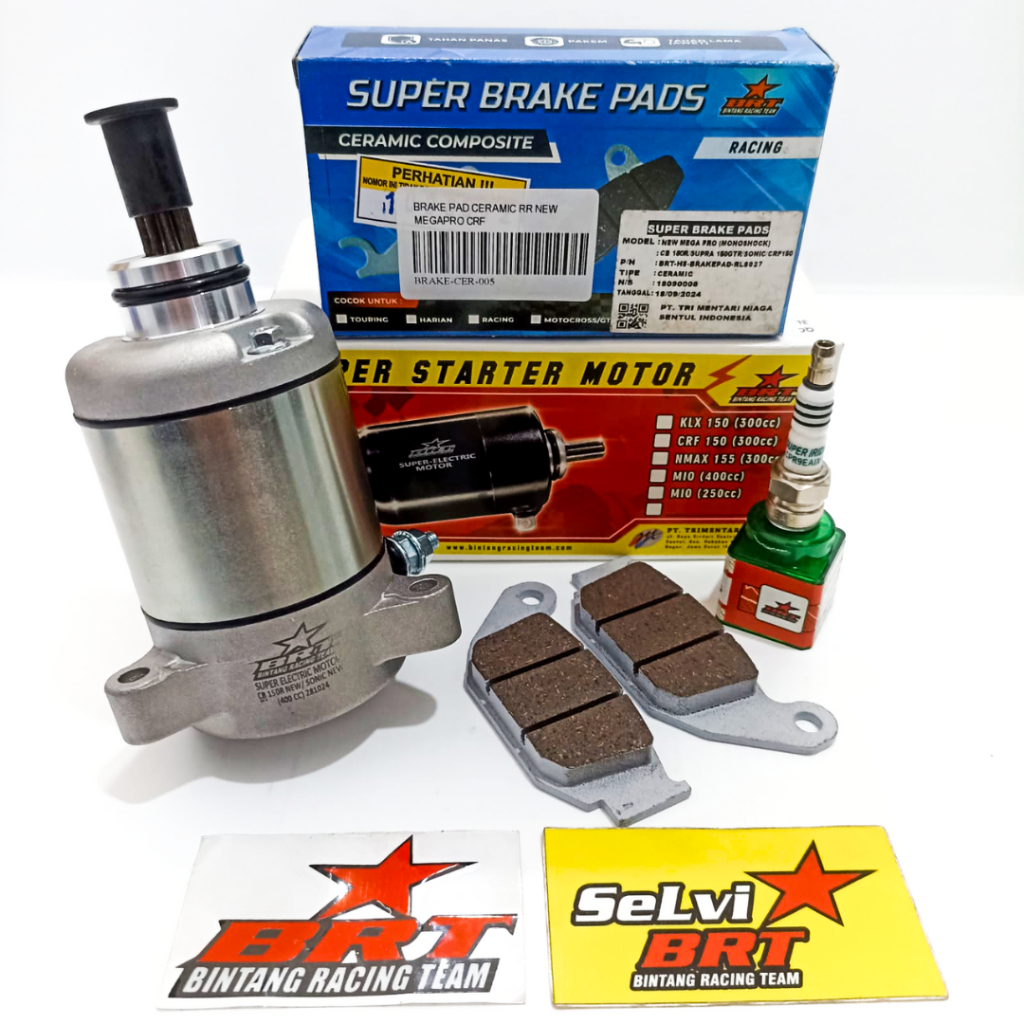 DINAMO STARTER BORE UP BRT SONIC NEW CB150R CBR150R GTR 150 CB150X  (FREE KAMPAS REM BRT / BUSI BRT)