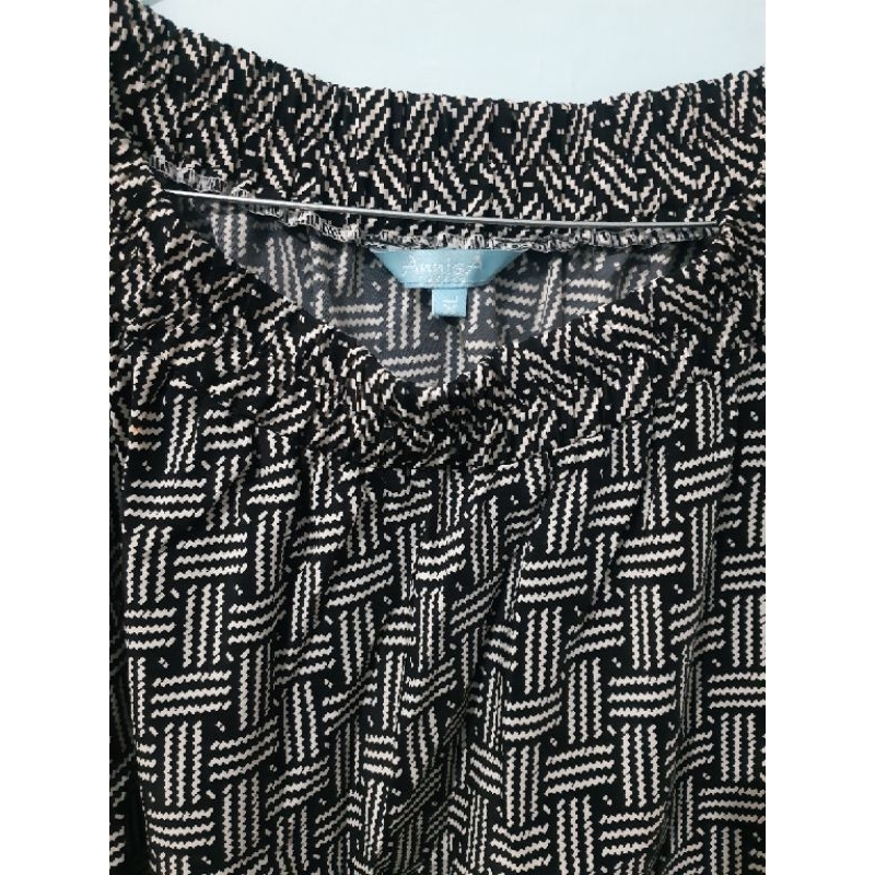 PRELOVED Rok hitam putih sz.Xl