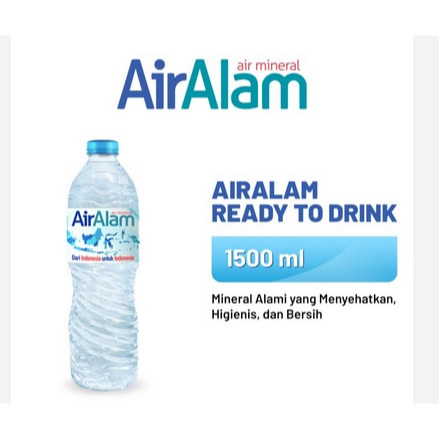 

AirAlam 1500ml per box isi 12 botol