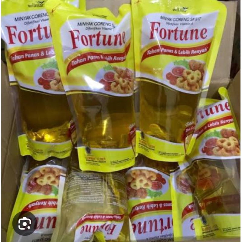 

MINYAK GORENG FORTUNE KEMASAN 1 LITER MURAH, HEMAT, BERKUALIATAS
