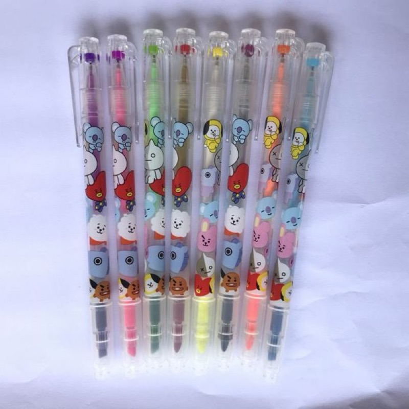 

Bolpen BT21 Stabilo Warna 2 in 1