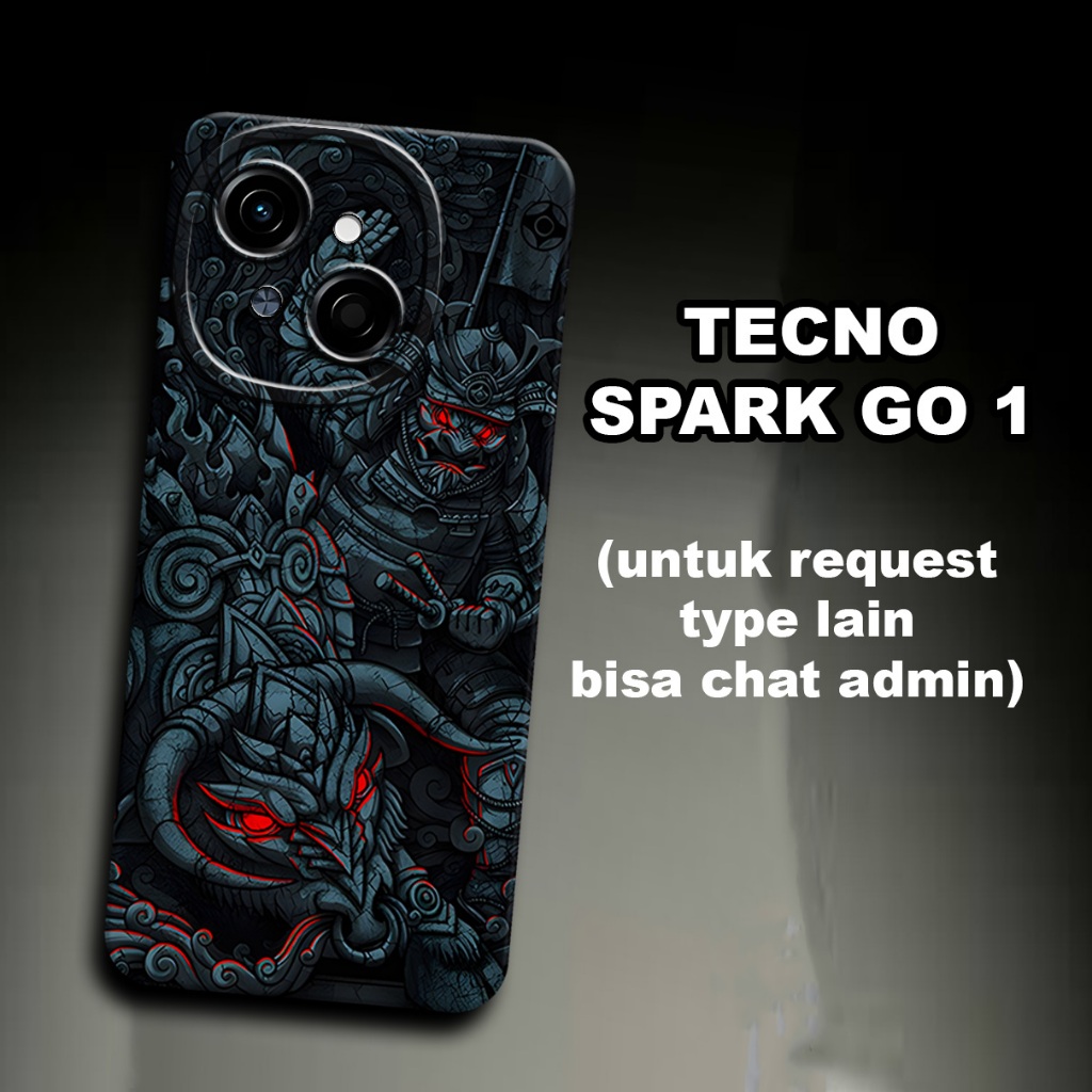 CC17/ Softcase karet lentur untuk TECNO SPARK GO 1/Motif cowok/case TECNO SPARK GO 1 /kesing TECNO S