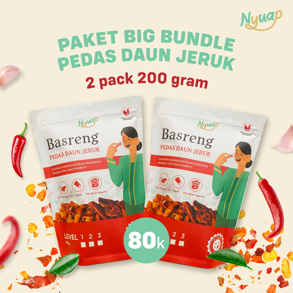 

Basreng Pedas Daun Jeruk 200 Gram Big Bundle