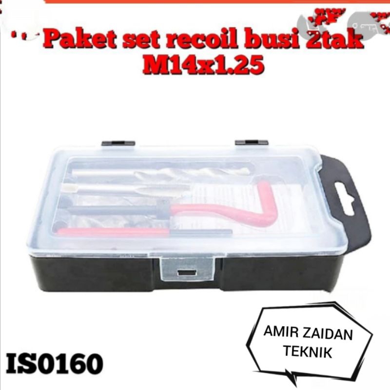 paket recoil set m14x1.25 recoil busi motor 2tak ninja rxking recoil busi mobil