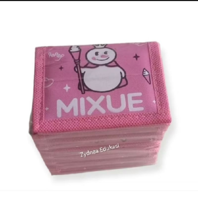 Dompet Anak Lipat 2/Dompet Lucu Karakter Mixue/Dompet Murah Lucu