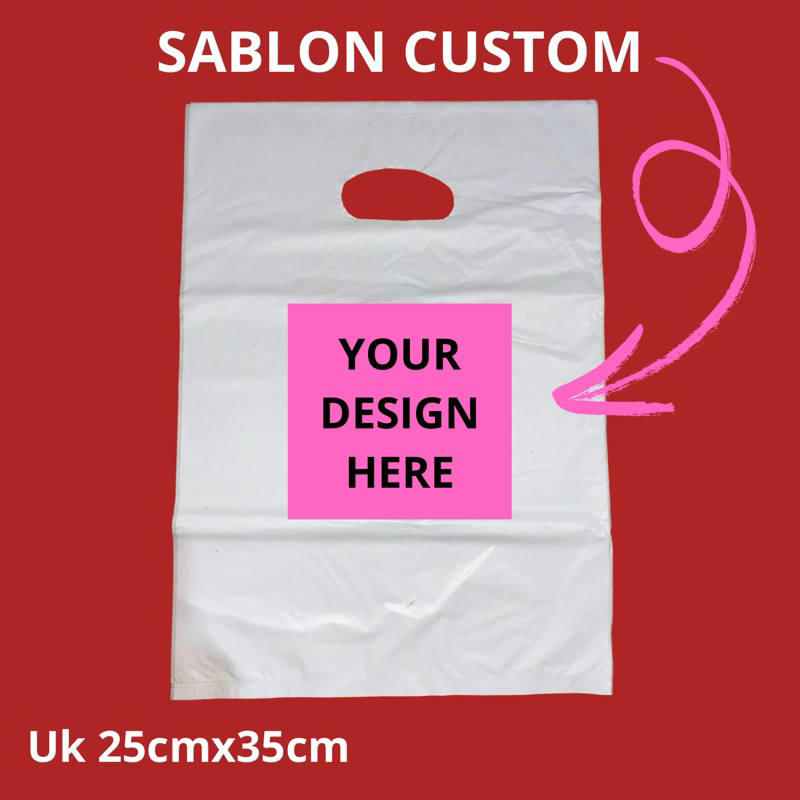 

Plastik Sablon Custom Gambar atau Logo