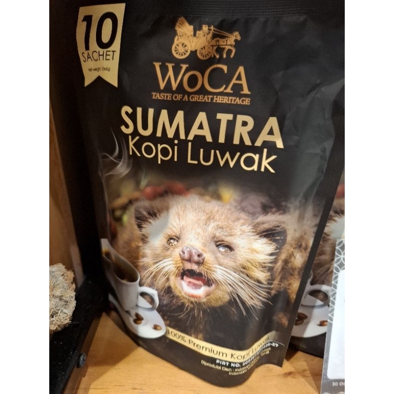 

Woca Kopi Luwak Robusta 10 sachet