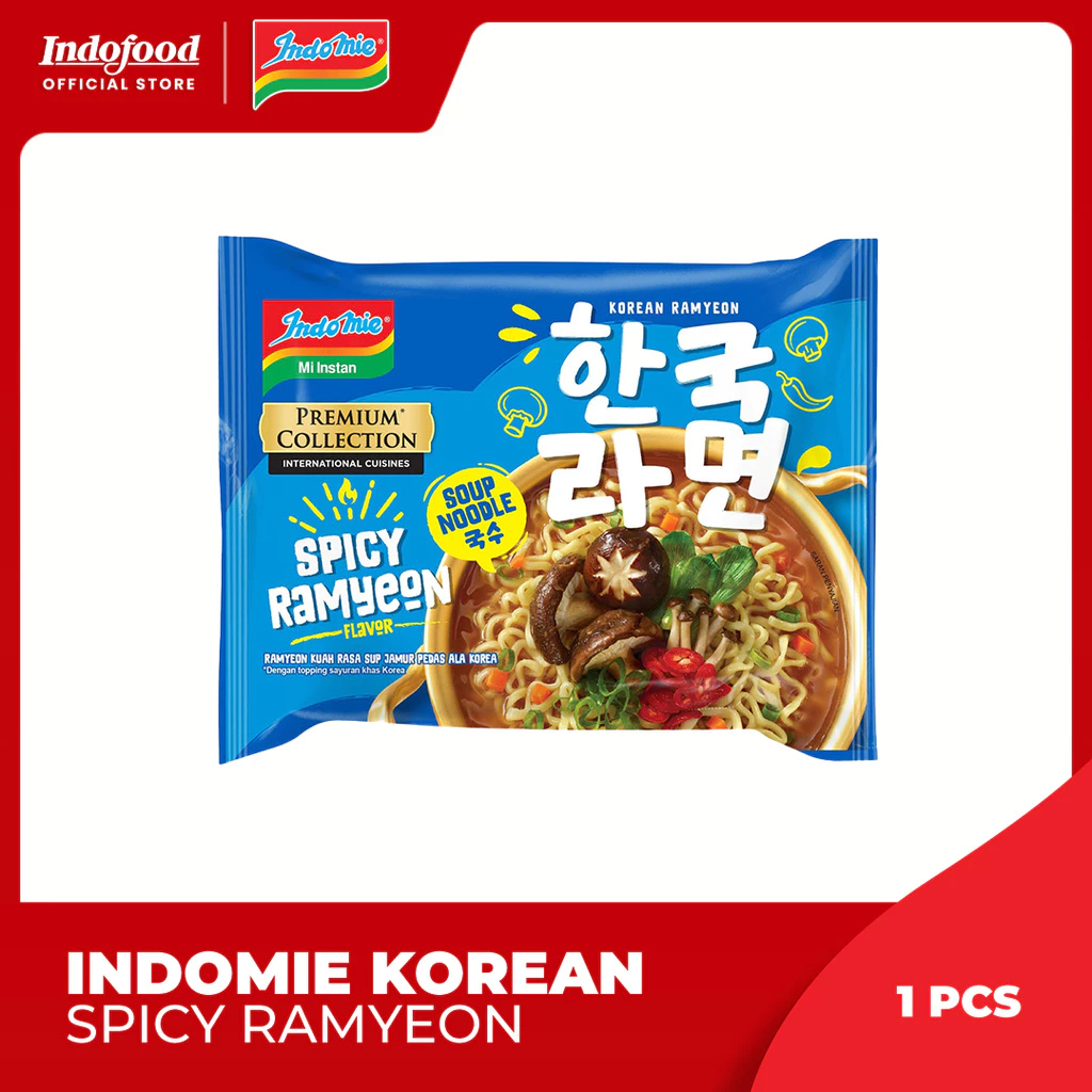 

Indomie Korean Spicy Ramyeon