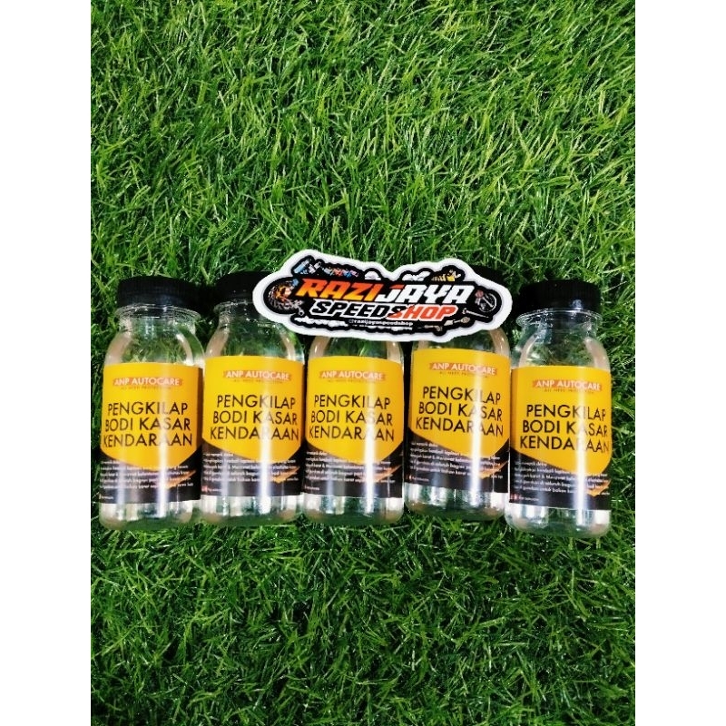 Pengkilap body kasar penghitam body kasar motor Anp Autocare