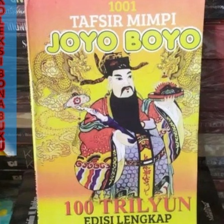 BIG DISCOUNT BUKU TAFSIR MIMPI JOYO BOYO SUPER LENGKAP