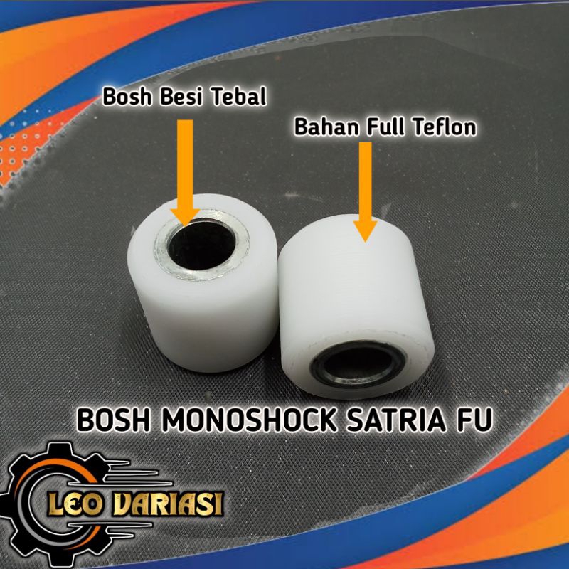 Bosh Monoshock Satria Fu Bahan Teflon Aluminium Pnp Shock Belakang Original Satria Fu