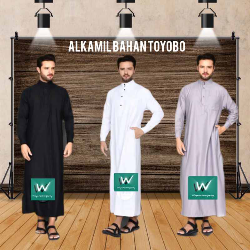 jubah gamis pria dewasa bahan TOYOBO
