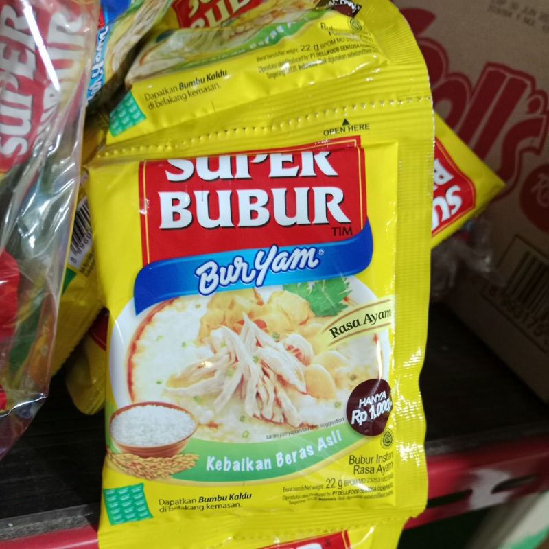 

[22 gram x 10] buryam super bubur
