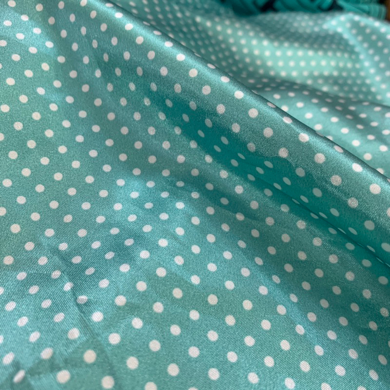 kain satin silk motif - kain satin motif - kain satin polkadot - kain satin super premium